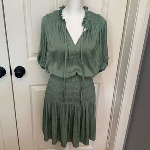 Current Air by Anthropologie Aurelie‎ Pleated Mini Dress